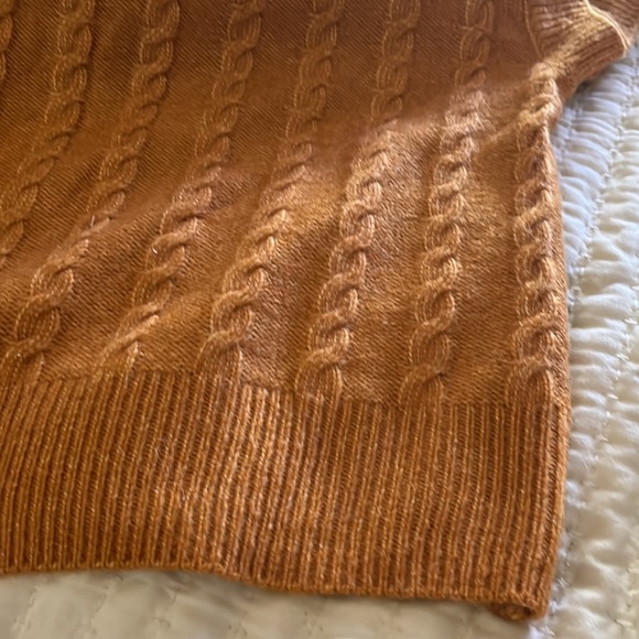 Cupcakes and Cashmere - V neck sweater vest Size: L - Picture 6 of 7